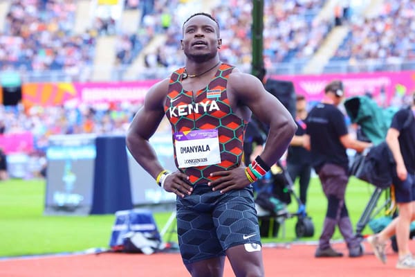 Ferdinand Omanyala breaks silence after finishing seventh at Rome Diamond League